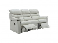 Malvern Leather 2 Seater Recliner Sofa (Right Hand Facing) thumbnail