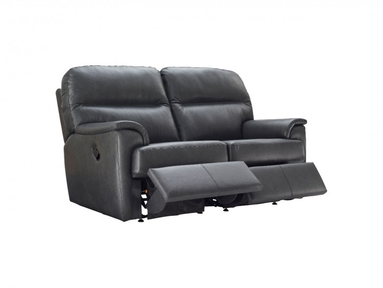 G Plan Watson Leather 3 Seater Recliner Sofa (Double) Hatters Home