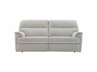 Watson Fabric 3 Seater Power Recliner Sofa (Double) thumbnail
