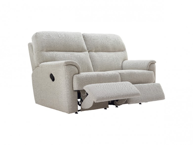 Watson Fabric 3 Seater Power Recliner Sofa (Double)