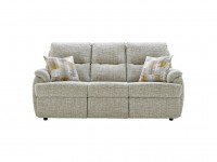 Hartford Fabric 3 Seater Power Recliner Sofa (Double) thumbnail