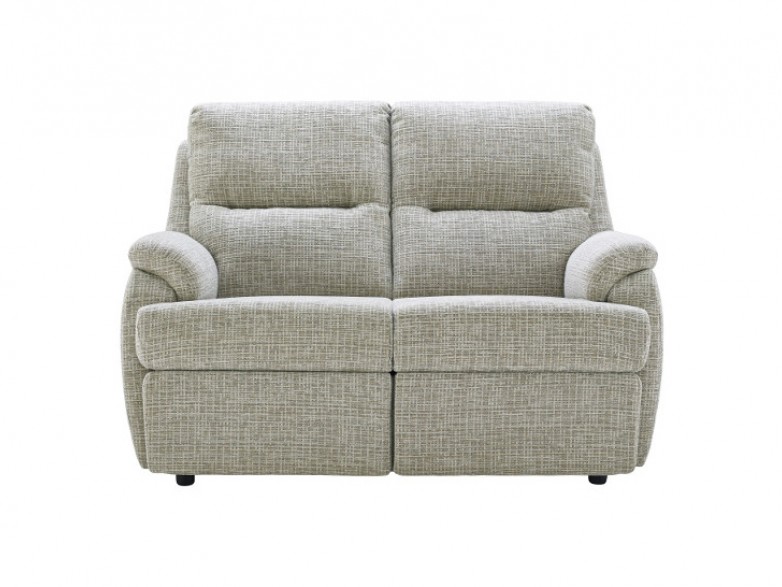 Hartford Fabric 3 Seater Power Recliner Sofa (Double)