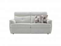 Atlanta Fabric 3 Seater Power Recliner Sofa (Double) thumbnail