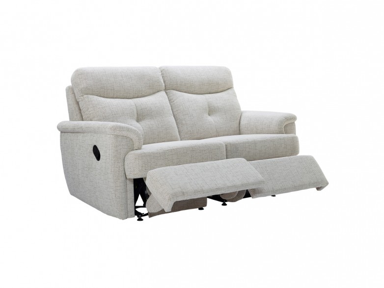 Atlanta Fabric 3 Seater Power Recliner Sofa (Double)