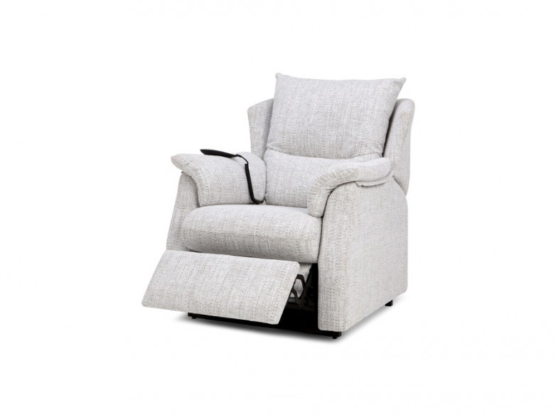 Stow Fabric Small Recliner Chair