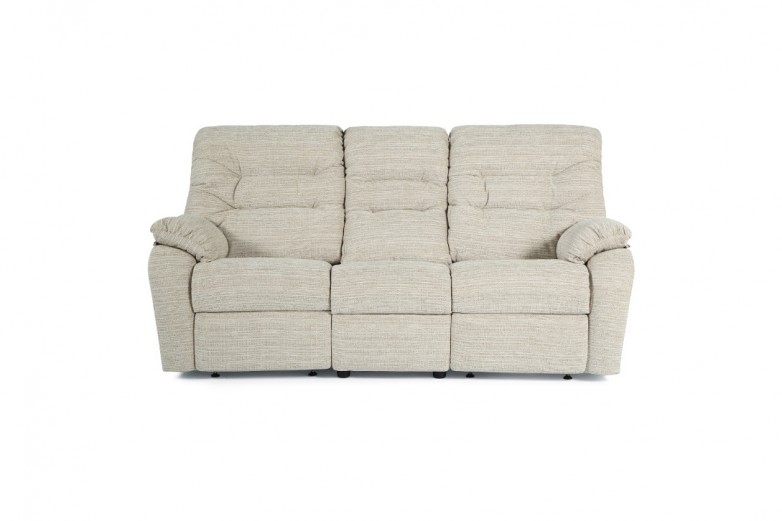 Westbury Fabric 3 Seater Recliner Sofa (Double)