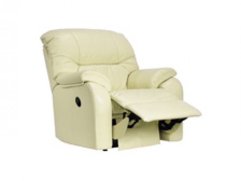 Mistral Leather 3 Seater Power Recliner Sofa (Right Hand Facing)