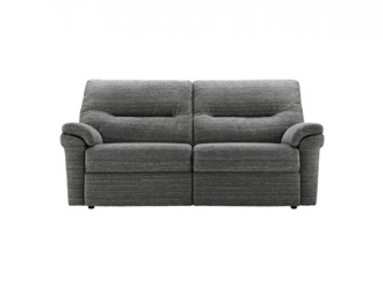 Washington Fabric 3 Seater Recliner Sofa (Double)