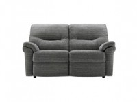 Washington Fabric 2 Seater Recliner Sofa (Double) thumbnail