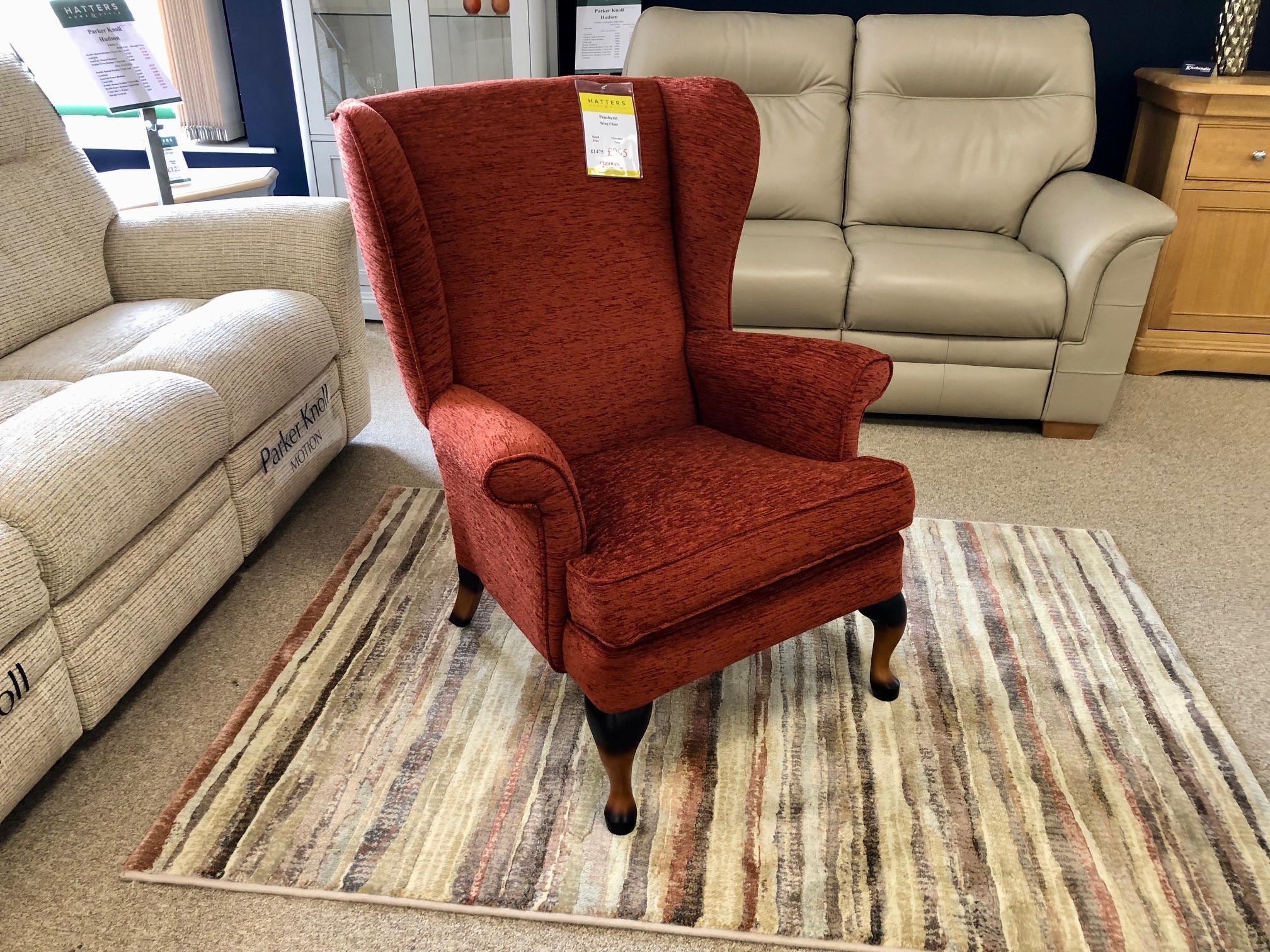 Parker Knoll Penshurst Wing Chair Hatters Home & Style