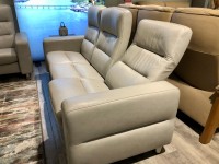 - Wave 3-Seater Sofa and Armchair in Cori Leather thumbnail