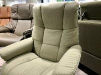 - Mayfair Medium Classic Base Chair and Footstool thumbnail