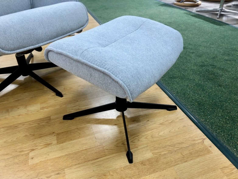 - Silvia 1000L Large Chair and Footstool