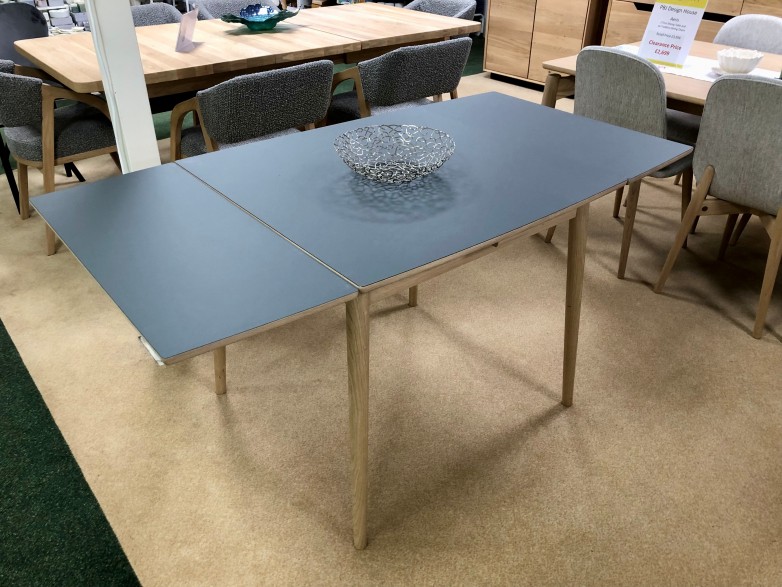 PBJ Curve Draw-Leaf Dining Table