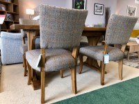- Old Charm Lichfield 5ft Extending Dining Table and 4x Heathcliffe Dining Chairs thumbnail
