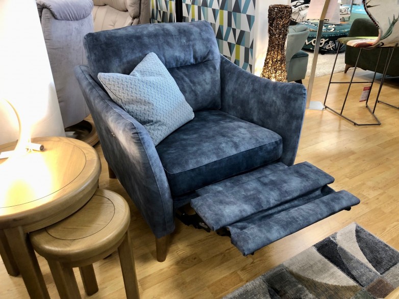 - Solero 3-Seater Sofa and Armchair with Powered-Footrest