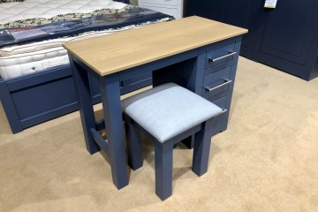 - Modo Single Pedestal Dressing Table and Bedroom Stool