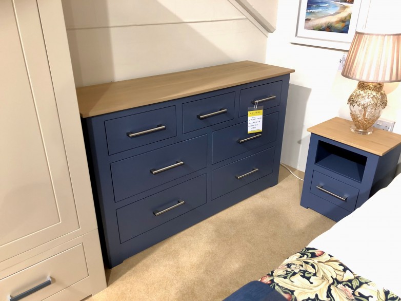 - Modo 4+3 Chest of Drawers with Oak Top