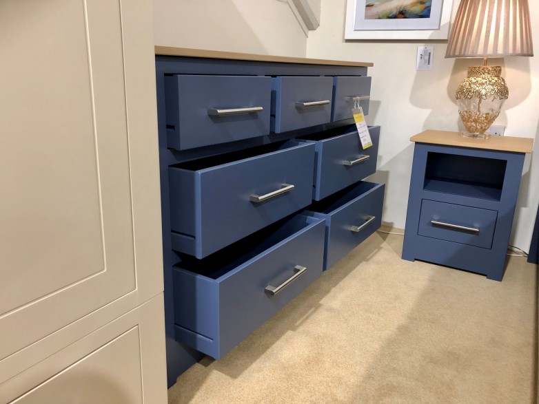 - Modo 4+3 Chest of Drawers with Oak Top