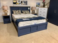 - Modo Kingsize Panel Bed with Low Foot End and Oak Top thumbnail