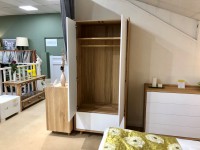 - Lottie Bedroom Double Wardrobe with Drawer thumbnail