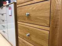 - Chelsea (Oak) Bedroom 5 Drawer Tall Narrow Chest of Drawers thumbnail