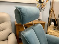 - Ergoform Bergen Standard Swivel-Recliner Chair and Footstool thumbnail