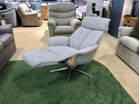 - Ergoform Oslo Swivel Power-Reclining Chair with Battery thumbnail