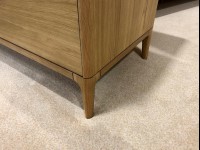 - Rimini Bedroom 4 Drawer Low Wide Chest thumbnail