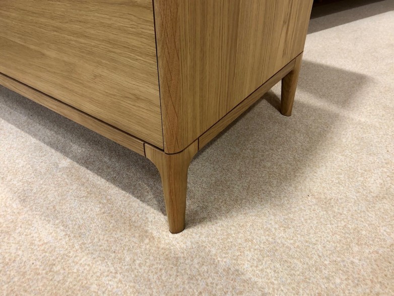 - Rimini Bedroom 4 Drawer Low Wide Chest