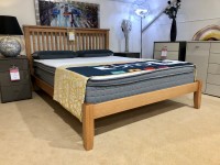 - Mayfair Oak King Size (5') Wooden Bedframe thumbnail