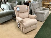- Malvern Standard Dual Motor Lift-Rise Recliner Armchair with Arm Caps thumbnail