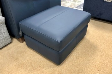 - Seattle Footstool in Leather