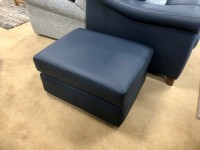 - Seattle Footstool in Leather thumbnail
