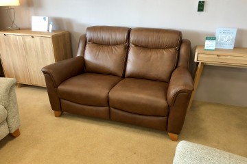 - Manhattan 2-Seater Sofa in Leather