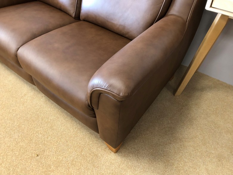 - Manhattan 2-Seater Sofa in Leather