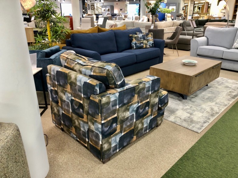 - Heath Large Sofa and Cooper Patterned Armchair (Scatters Included)