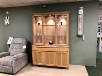 - Shades 3 Door Sideboard with Display Top thumbnail