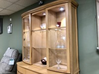 - Shades 3 Door Sideboard with Display Top thumbnail