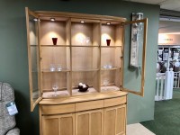 - Shades 3 Door Sideboard with Display Top thumbnail