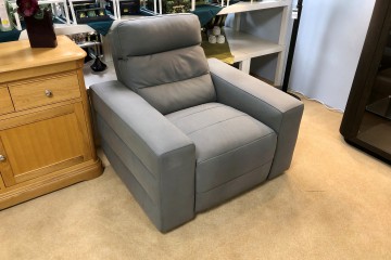 - Cagliari Power-Reclining Armchair in Leather