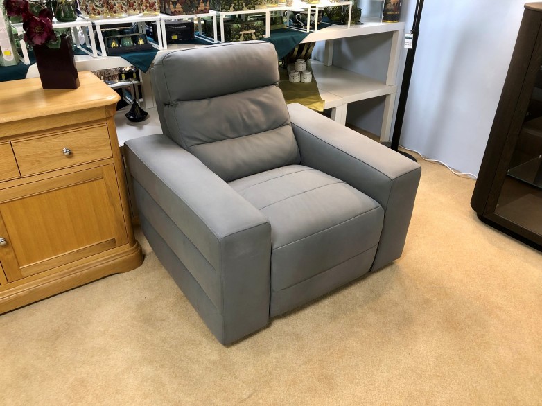 - Cagliari Power-Reclining Armchair in Leather