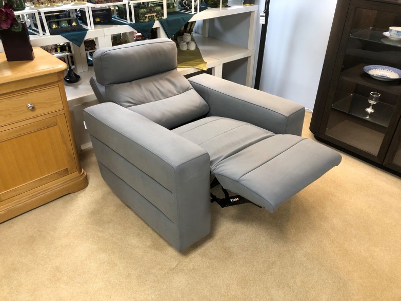 - Cagliari Power-Reclining Armchair in Leather