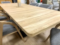 - Thirlmere Extending Dining Table and 6x Bergamo Dining Chairs thumbnail