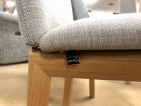 - 4x Upholstered Back Dining Chairs (SM47EMO) thumbnail