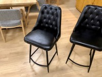 - 2x Walsh Counter Chairs in Leather thumbnail