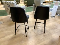 - 2x Walsh Counter Chairs in Leather thumbnail
