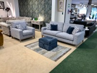 - Fairmont Grand Sofa, Armchair and Storage Footstool (Scatters Included) thumbnail