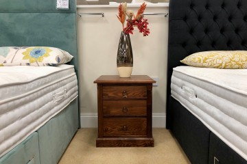 - Winson 3 Drawer Bedside