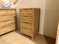 - Lugano Bedroom Slim 4 Drawer Chest thumbnail
